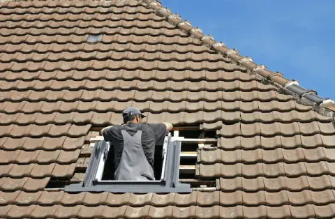 Pose de velux - Briatexte